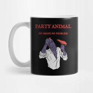 Party Animal – No Shave No Problem Mug